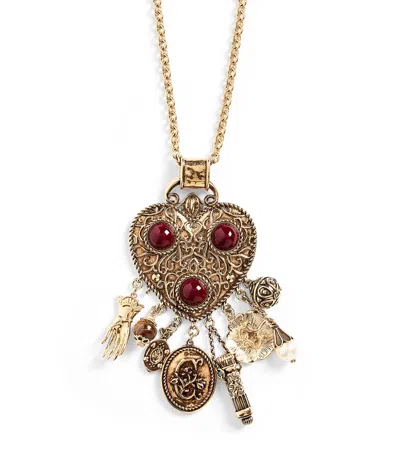 Chloé Eclectic Charm Necklace In Gold