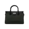 Chloé Barbour X Edith Canvas Tote Bag In Black