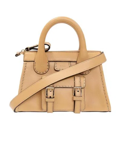 Chloé Edith Mini Bag In Nude
