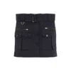 Chloé Cargo Mini Skirt In Navy