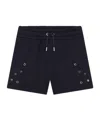 Chloé Elastic Drawstring Shorts In Black