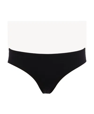 Chloé Elastic Waist Bikini Swimsuit In White