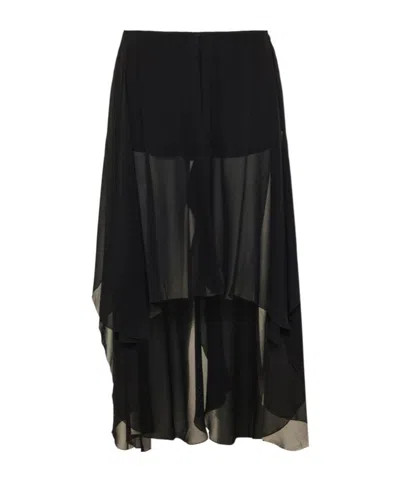 Chloé Elastic Waist Casual Pants In Black