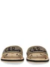Chloé Sandals 19a With Shaped Straps In White Leather For Women In Multi