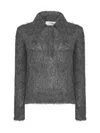 Chloé Elegant Buttoned Sweater - Size S In Gray
