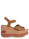 Chloé Elegant Sandal With 10.5 Cm Heel Height For Women In Brown
