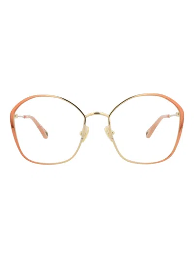 Chloé Elegant Eyeglasses For Women In Gold