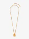 Chloé Elixir Pendant Metal Necklace In Gold