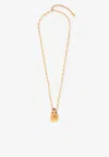 Chloé Elixir Pendant Metal Necklace In Gold