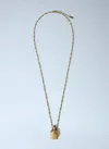 Chloé Elixir Square Vial Pendant Necklace In Gold