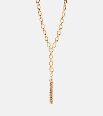 Chloé Embellished Chain Belt In Transparent