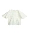 Chloé Embroidered Blouse In White