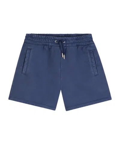 Chloé Embroidered Drawstring Shorts In Gray