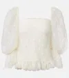 Chloé Embroidered Lace Blouse