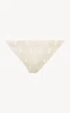 Chloé Embroidered Lace Briefs In Nude