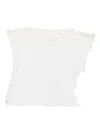 Chloé Sheer Lace Top Spaghetti Straps In White