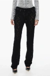 Chloé Embroidered Pants With Flared Leg