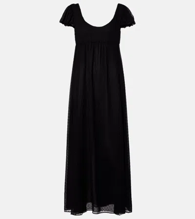 Chloé Embroidered Silk Maxi Dress