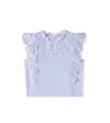 Chloé Organic Cotton Blouse In White  Blue