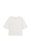 Chloé Embroidered T-shirt In White