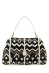 Chloé Embroidered Wool Large Penelope Shoulder Bag