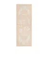 Chloé Étole Rectangulaire En Fil Coupé De Laine Et Soie Femme Beige Taille Onesize 82% Laine, 18% Soie In Nude