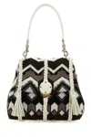 Chloé Embroidered Wool Small Penelope Handbag