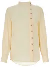 CHLOÉ ENGRAVED-BUTTON SHIRT