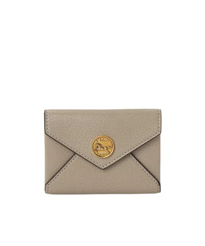 Chloé Envelope Wallet In Nude