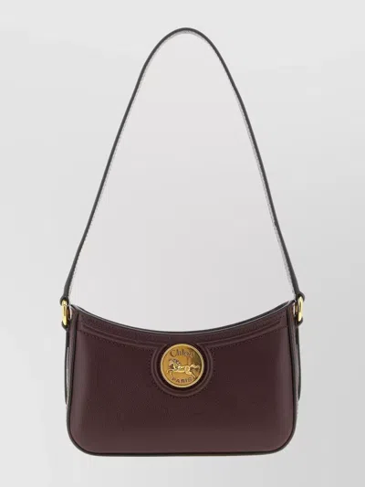 Chloé Equestrian Inspired Shoulder Bag Design In Red