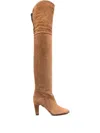 Chloé Eve Over The Knee Boot In Multi