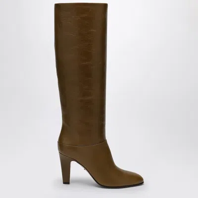 Chloé Eve Knee High Boot In Brown