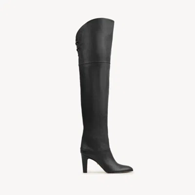 Chloé Eve Over-the-knee Boot In Black