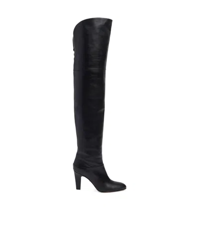 Chloé Eve Over-the-knee Boots In Black