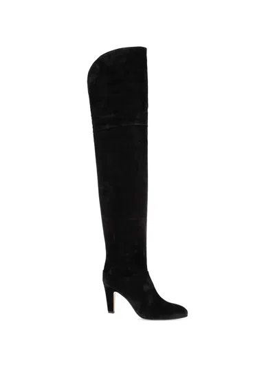 Chloé Eve Thigh-high Boots In Black