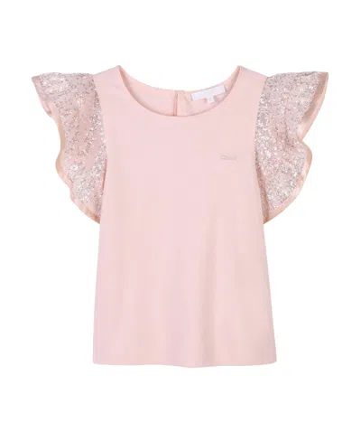 Chloé Kids' Exception Top In Nude