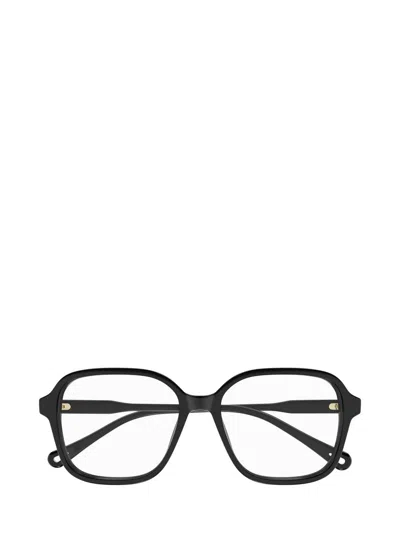 Chloé Eyewear Square-frame Glasses In Black