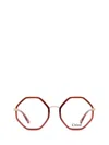 Chloé Ch0132o Red Glasses In Red