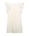 Chloé Eyelets Lace Dress In White