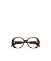 Chloé Eyewear Butterfly-frame Glasses In Black