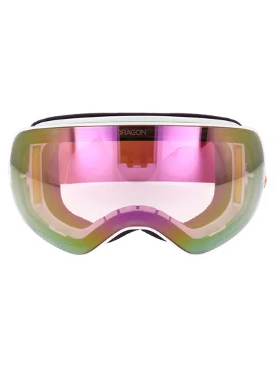 Chloé Eyewear Cassidy Logo Jacquard Ski Goggle In Multi