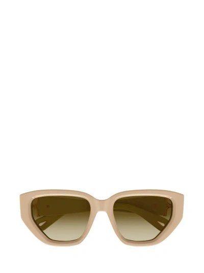 Chloé Women's Chloã© Ch0235s 004 Sunglasses In Beige