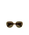 Chloé Eyewear Cat-eye Frame Sunglasses In Brown