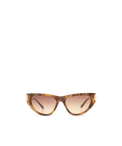 Chloé Eyewear Cat-eye Sunglasses In Brown