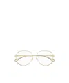 Chloé Round-frame Glasses In Nude