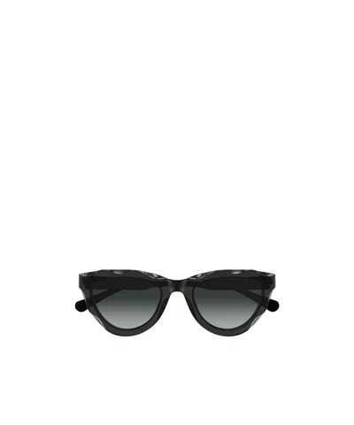 Chloé Eyewear Cat-eye Sunglasses In Black