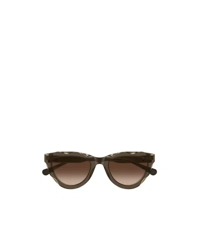 Chloé Eyewear Cat-eye Sunglasses In Brown