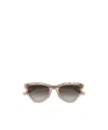 Chloé Eyewear Cat-eye Sunglasses In Dark Peach Color