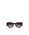 Chloé Eyewear Cat-eye Sunglasses In Deep Fuchsia