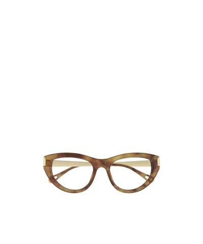 Chloé Eyewear Cat-eye Frame Glasses In Pattern